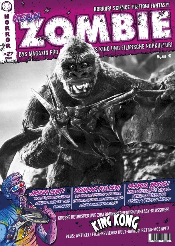ZOMBIE |DER magazine side cover Issue 27   2021