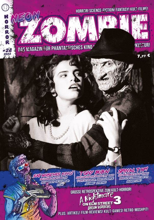 ZOMBIE |DER magazine side cover Issue 28   2022