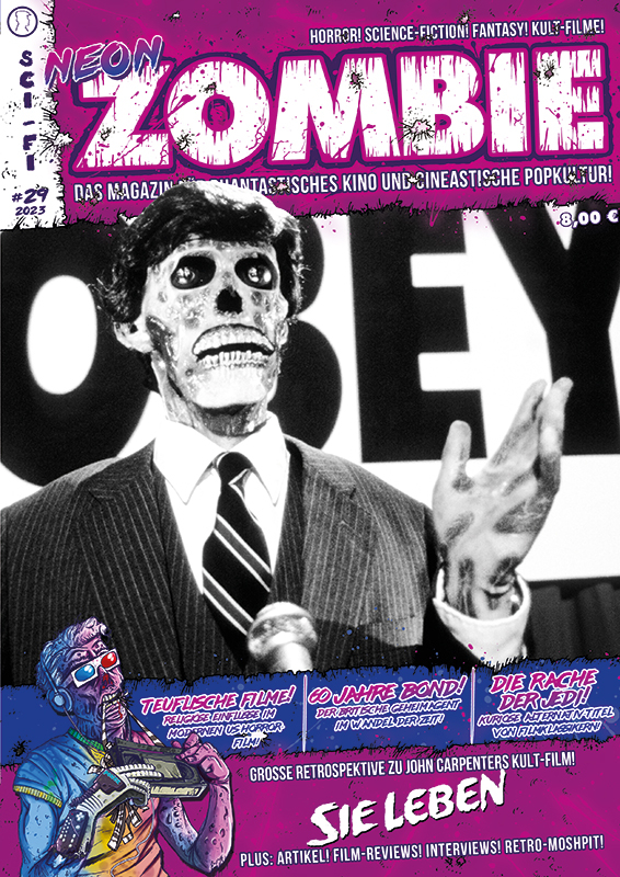 ZOMBIE |DER magazine side cover Issue 29   2023