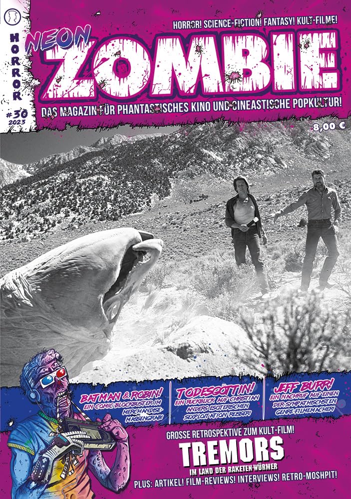 ZOMBIE |DER magazine side cover Issue 30   2023