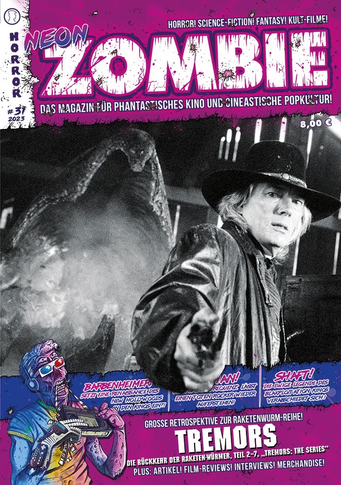 ZOMBIE |DER magazine side cover Issue 31   2023