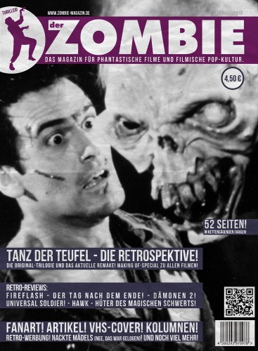 ZOMBIE |DER magazine side cover Issue 1  2013