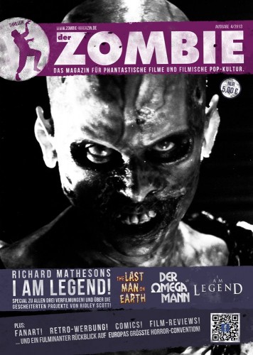 ZOMBIE |DER magazine side cover Issue 4  2013