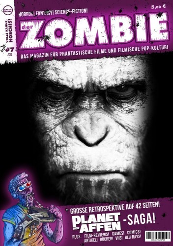 ZOMBIE |DER magazine side cover Issue 7  2014