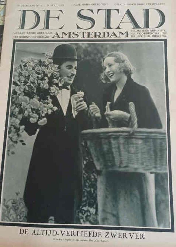 STAD ANTWERPEN | DE magazine side cover 24 April 1931