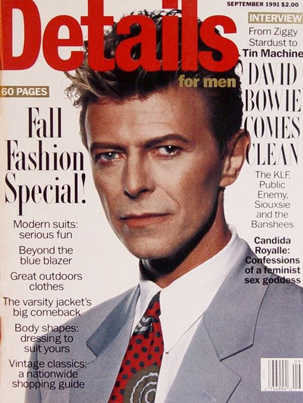 DETAILS magazine side cover  September 1991