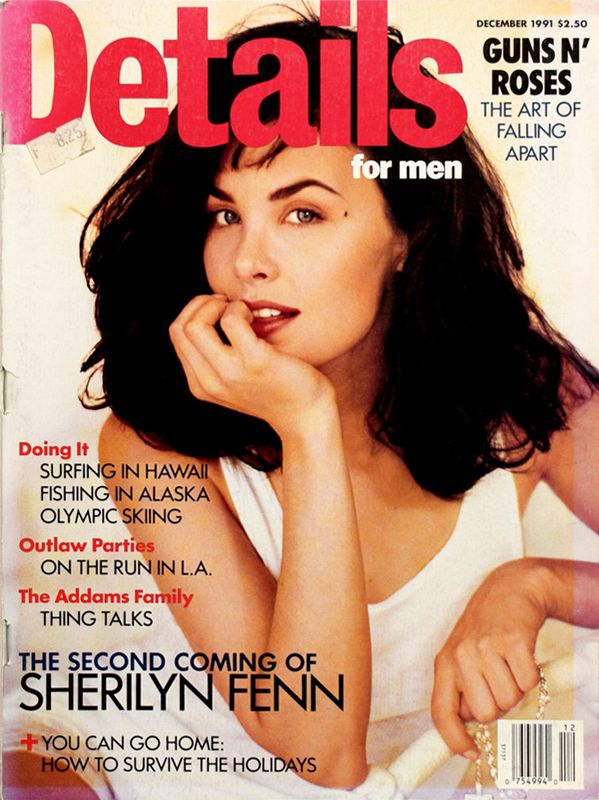 DETAILS magazine side cover  December 1991