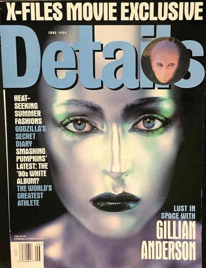DETAILS magazine side cover  June 1998