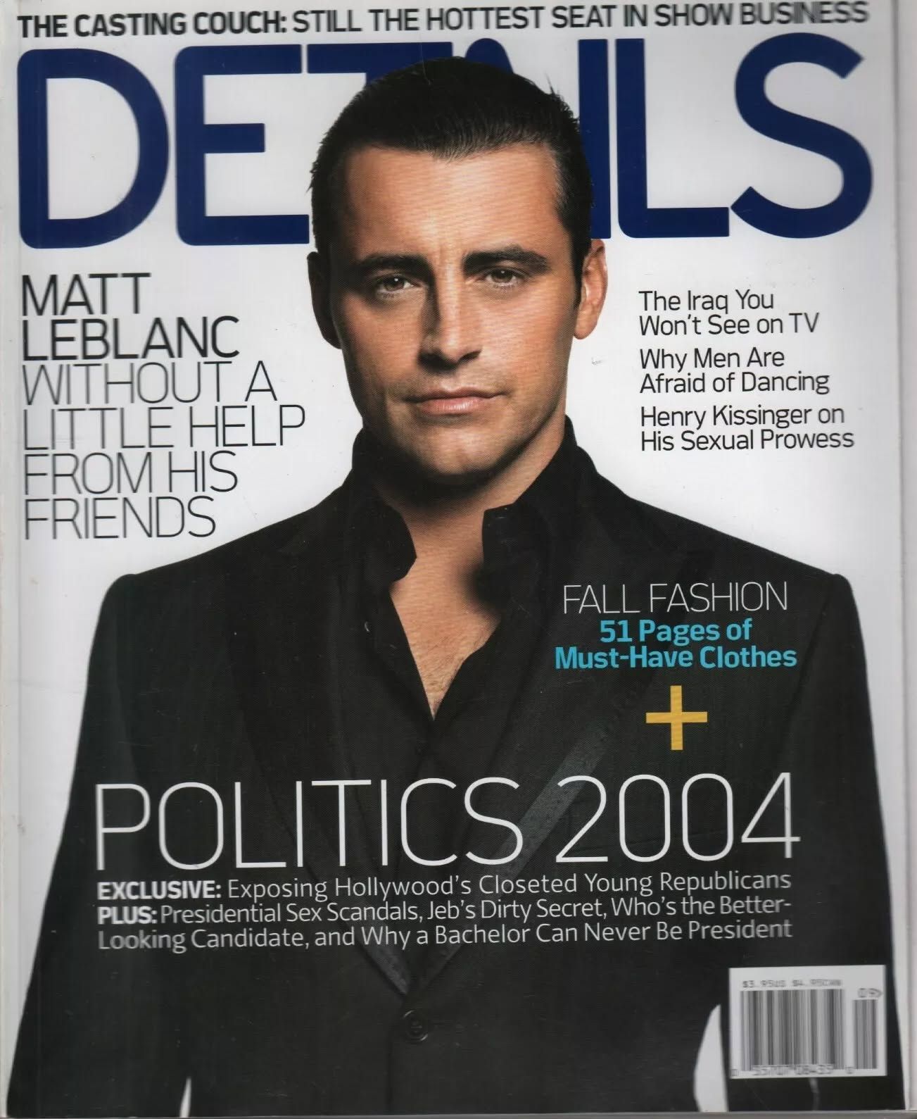 DETAILS magazine side cover  September 2004
