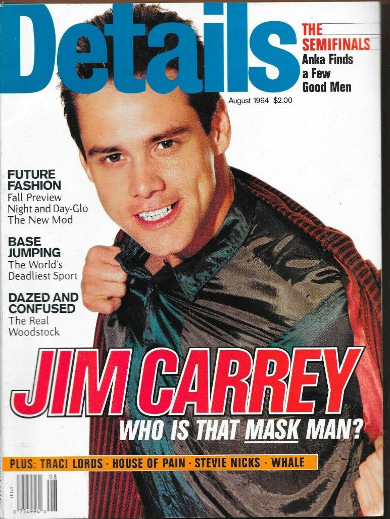 DETAILS magazine side cover  August 1994