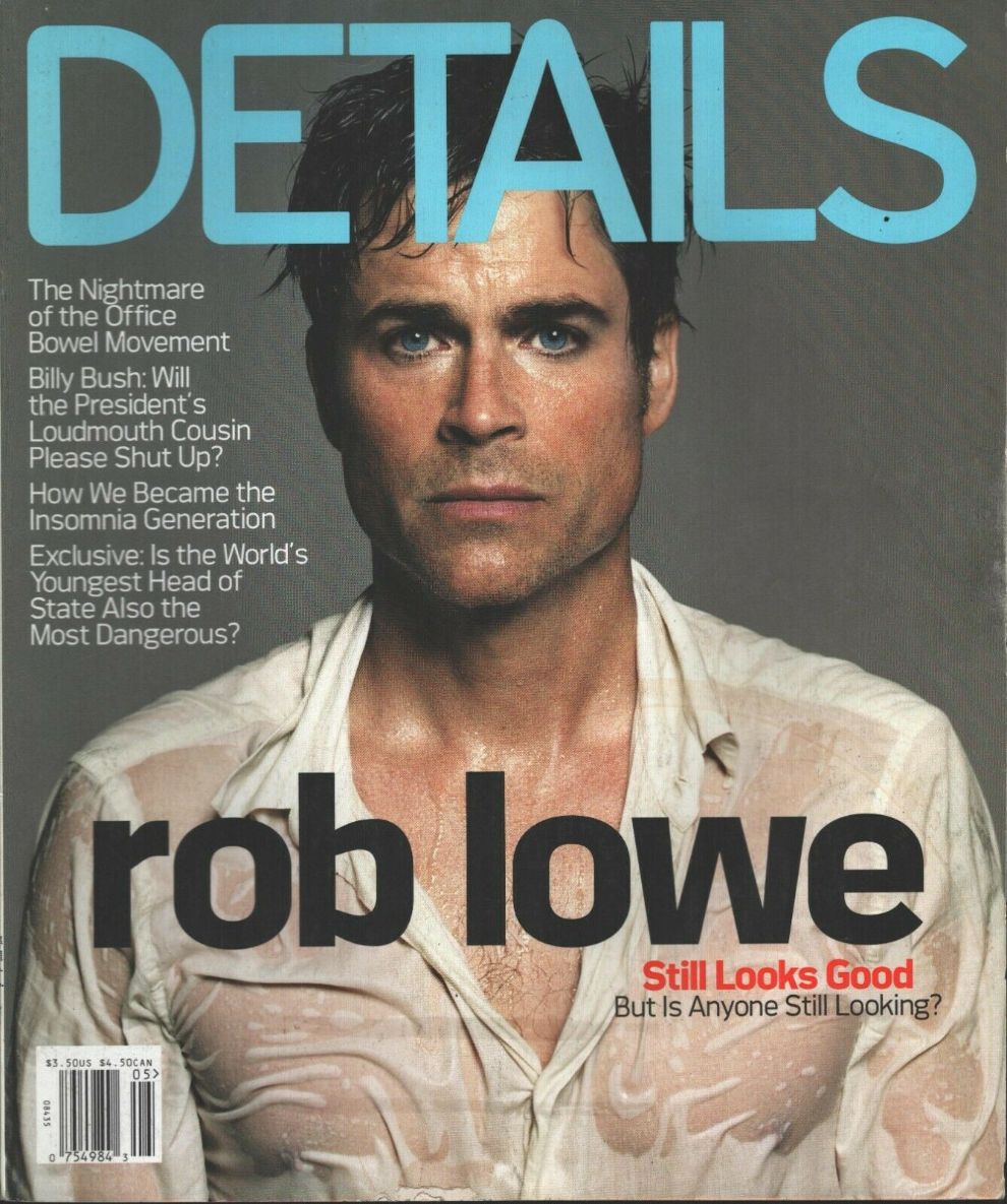 DETAILS magazine side cover  May 2004
