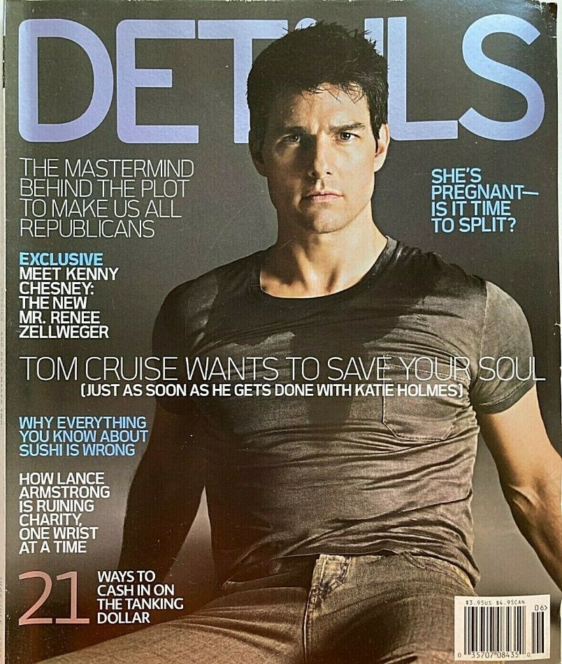 DETAILS magazine side cover  June 2005