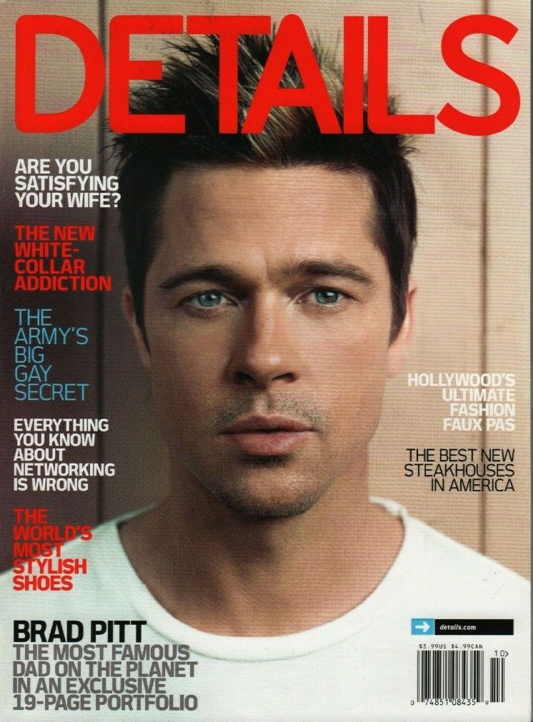 DETAILS magazine side cover  October 2007