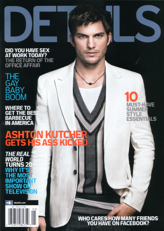 DETAILS magazine side cover  May 2008