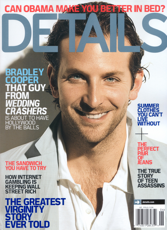 DETAILS magazine side cover  June/July 2009