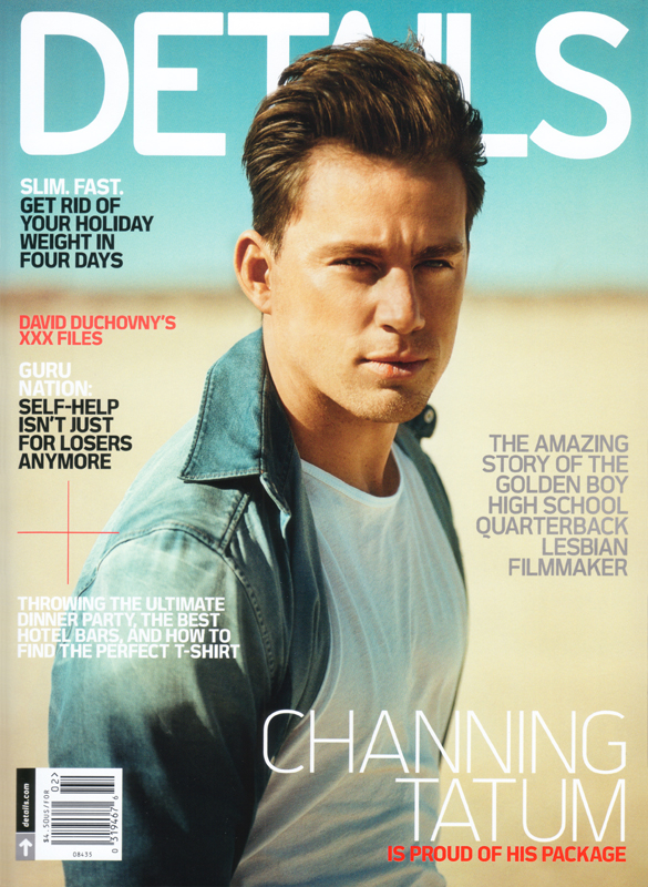 DETAILS magazine side cover  January/February 2010