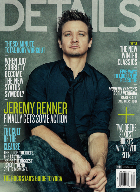 DETAILS magazine side cover  December 2011