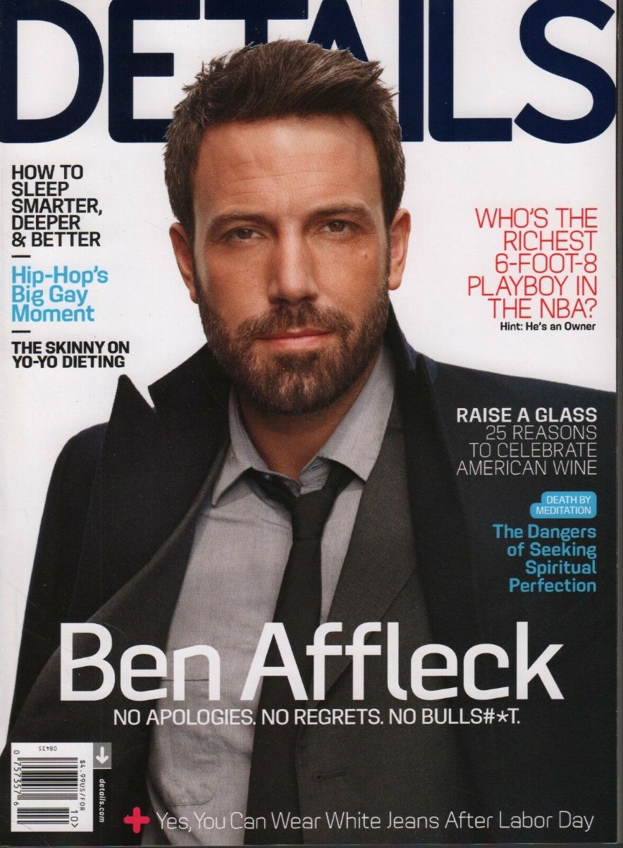 DETAILS magazine side cover  October 2012
