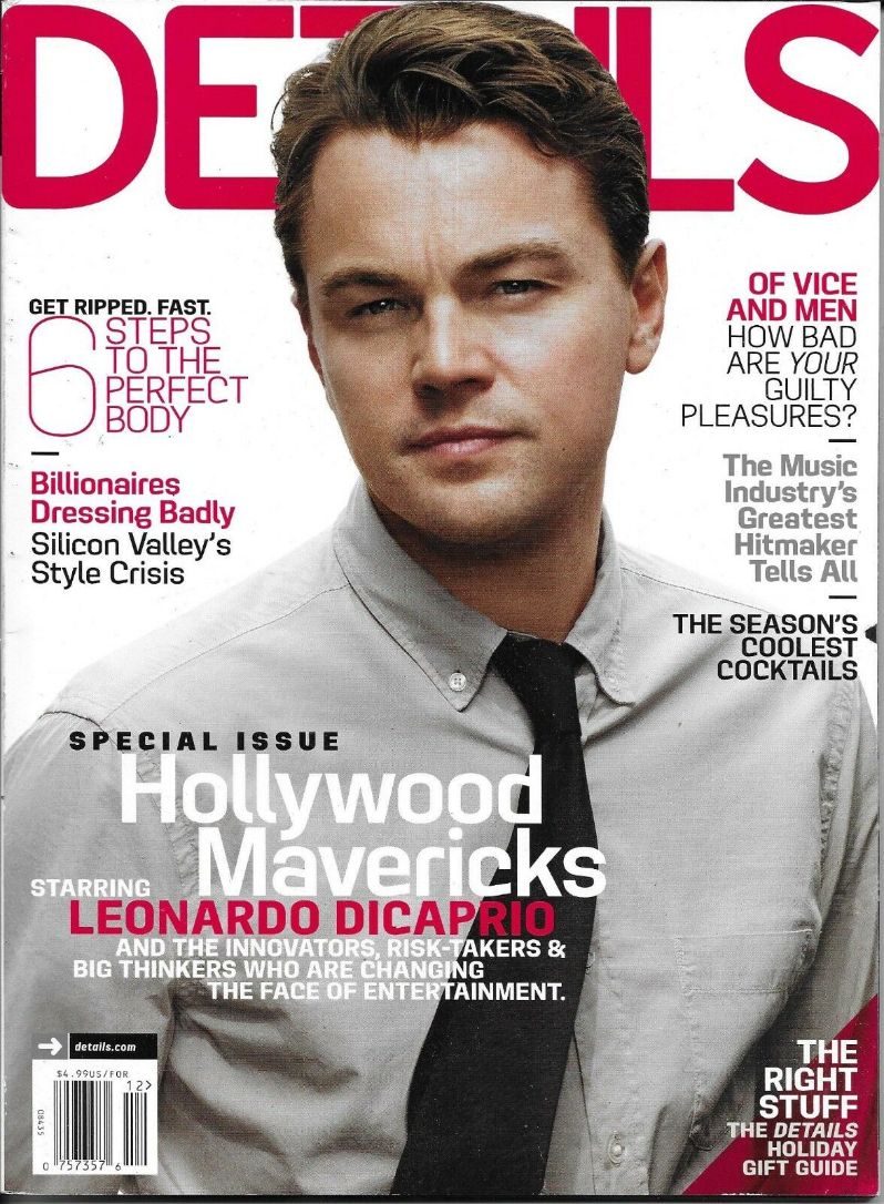 DETAILS magazine side cover  December 2012