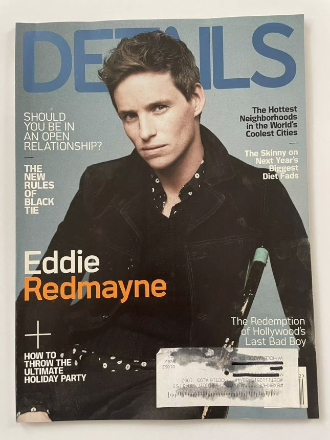 DETAILS magazine side cover  December 2015/ January 2016 