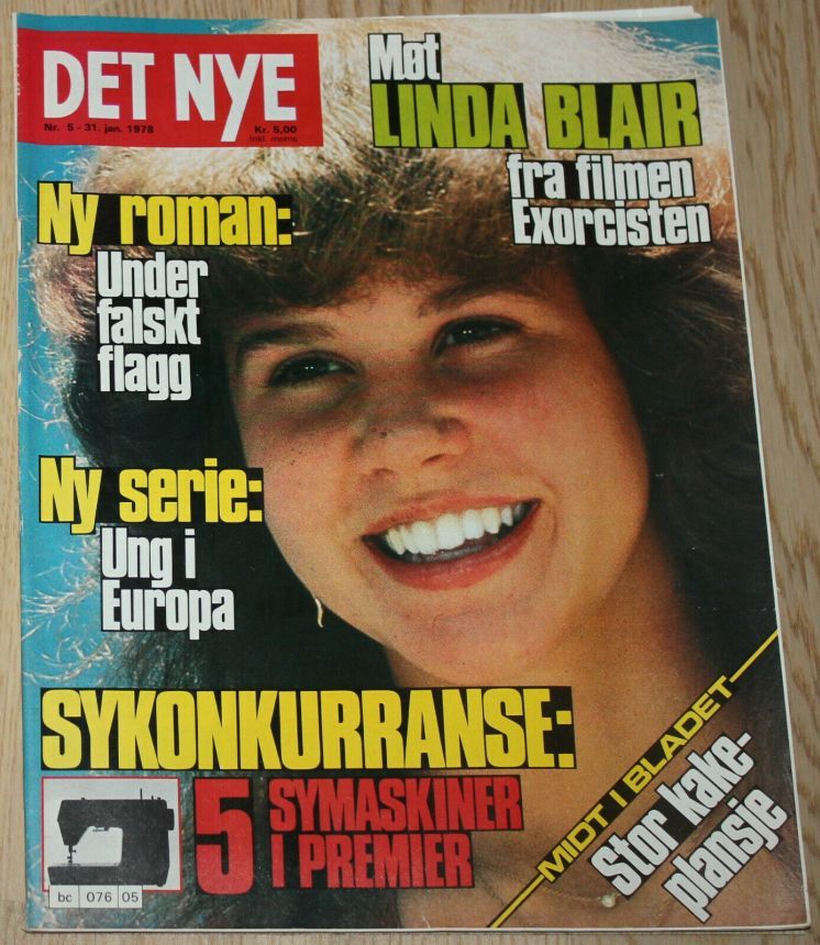 DET NYE magazine side cover Issue 5 31 January 1978