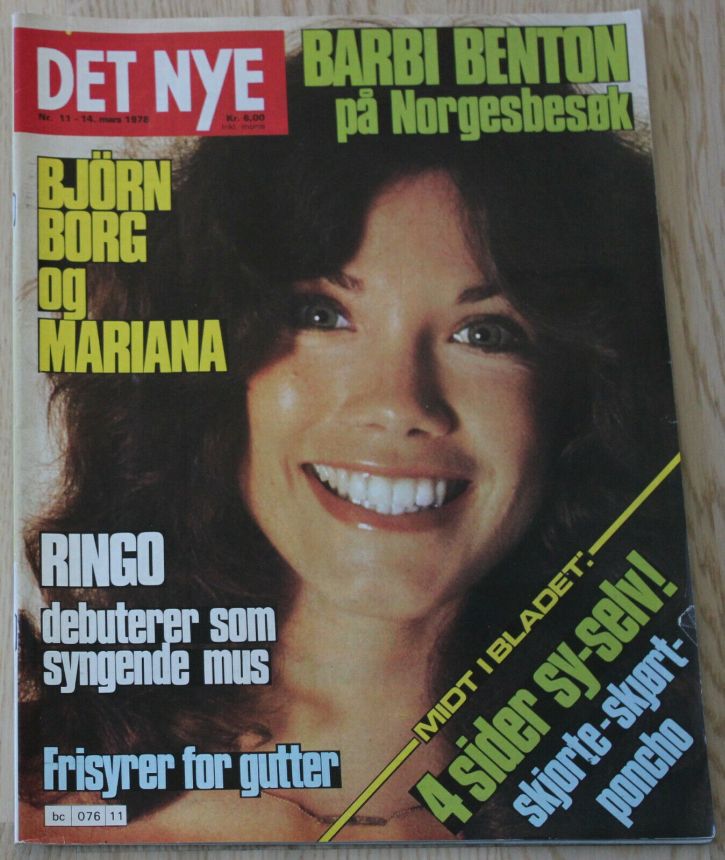DET NYE magazine side cover Issue 11 14 March 1978