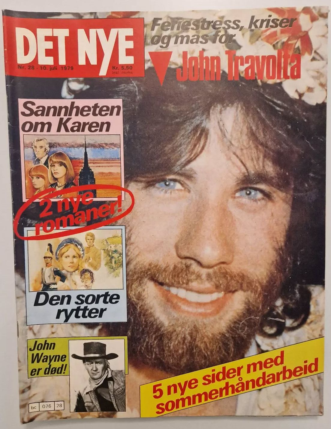 DET NYE magazine side cover Issue 28 10 July 1979