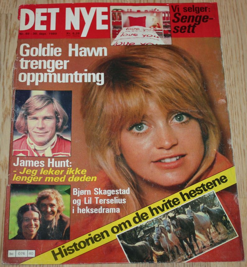 DET NYE magazine side cover Issue 40 30 September 1980