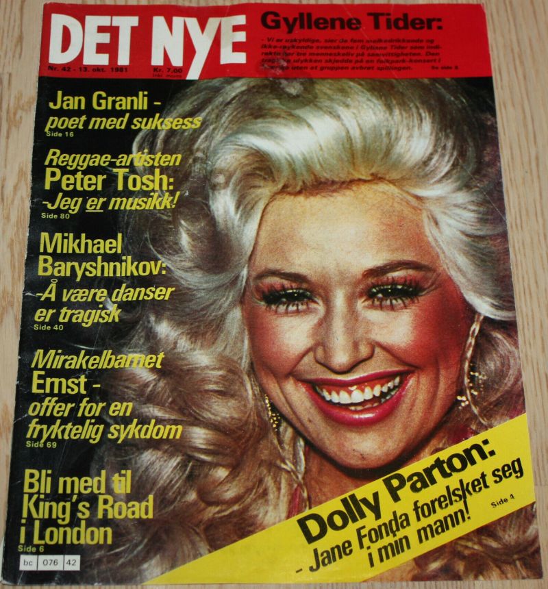 DET NYE magazine side cover Issue 42 13 October 1981
