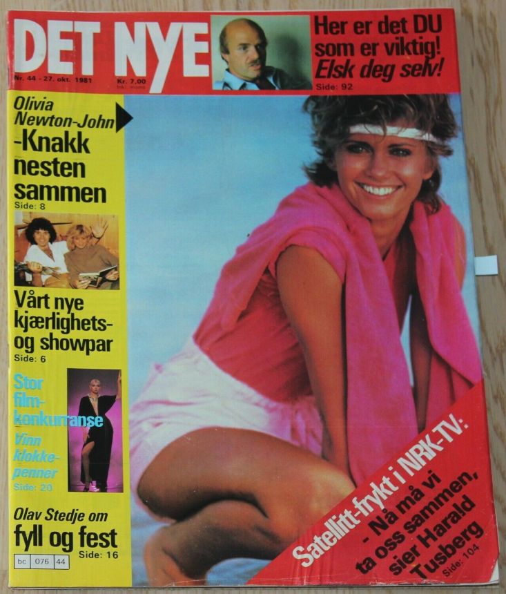 DET NYE magazine side cover Issue 44 27 October 1981