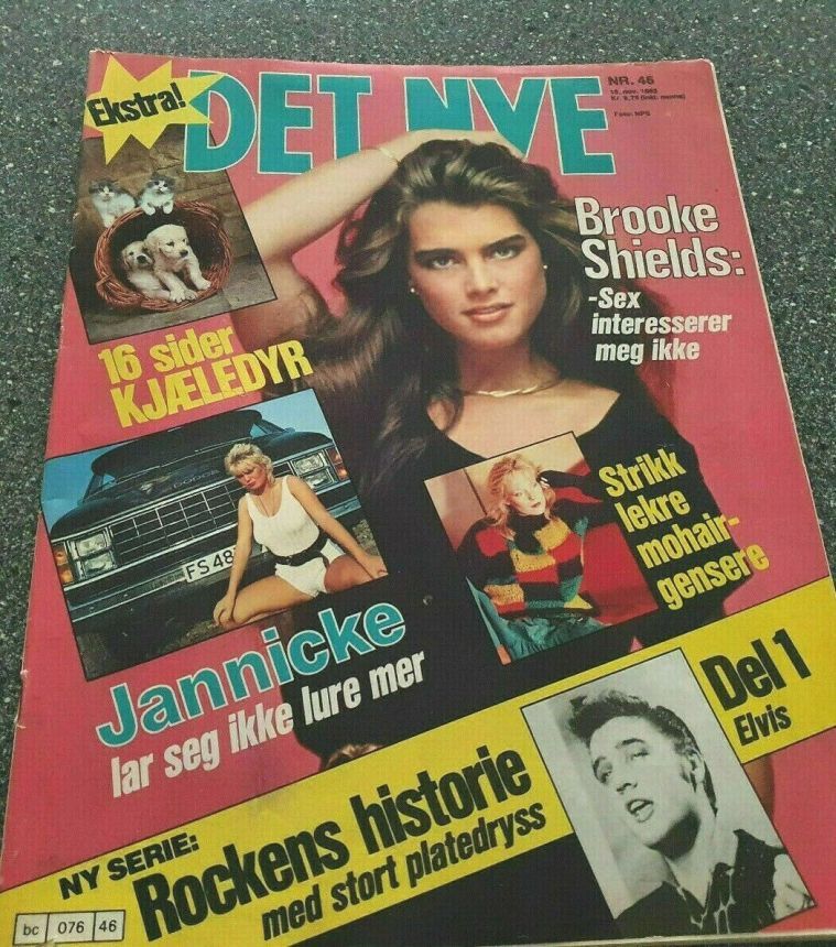 DET NYE magazine side cover Issue 46 15 November 1983