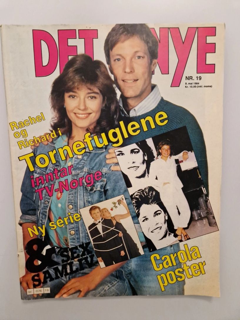 DET NYE magazine side cover Issue 19 8 May 1984