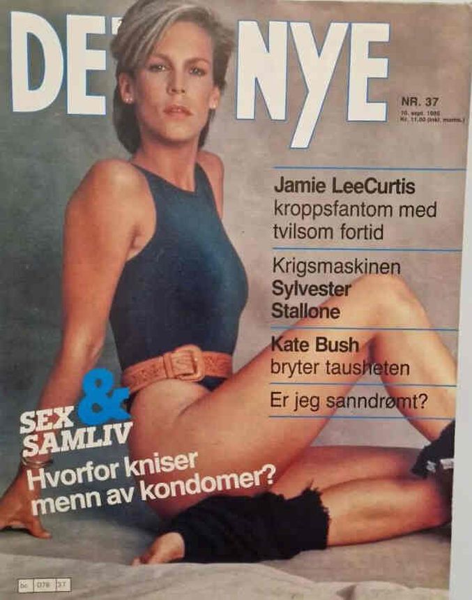 DET NYE magazine side cover Issue 37 10 September 1985