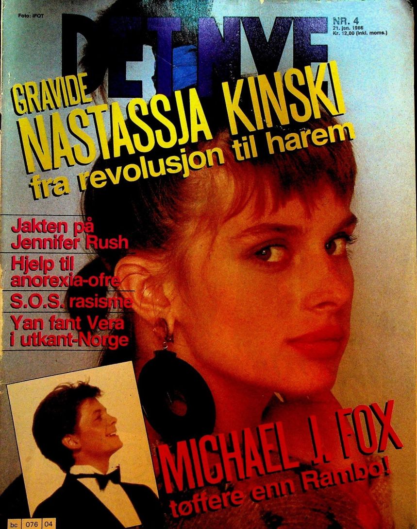 DET NYE magazine side cover Issue 4 21 January 1986