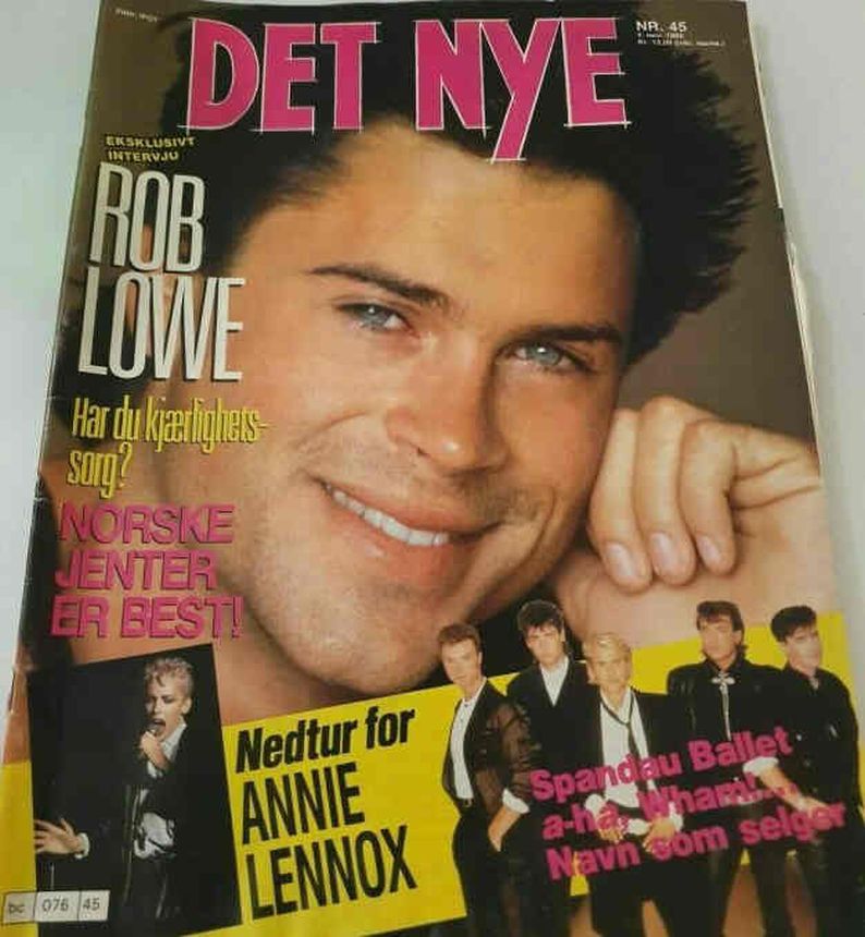 DET NYE magazine side cover Issue 45 4 November 1986