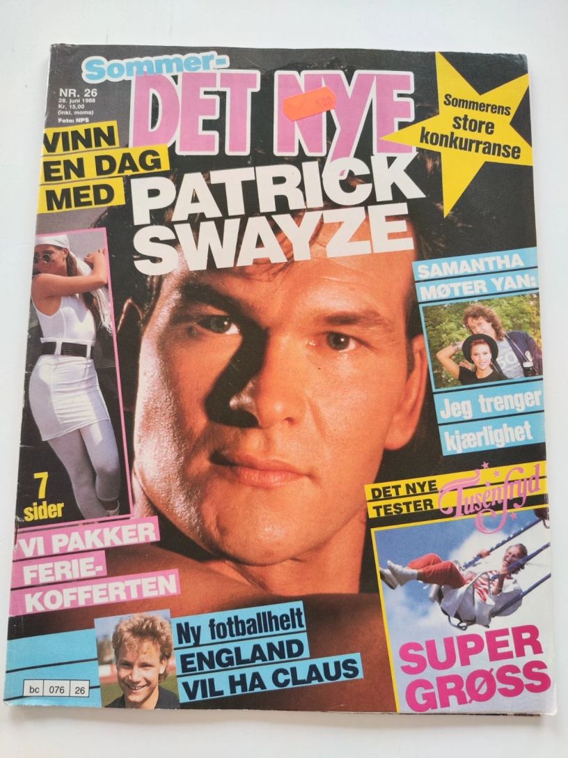 DET NYE magazine side cover Issue 26 28 June 1988