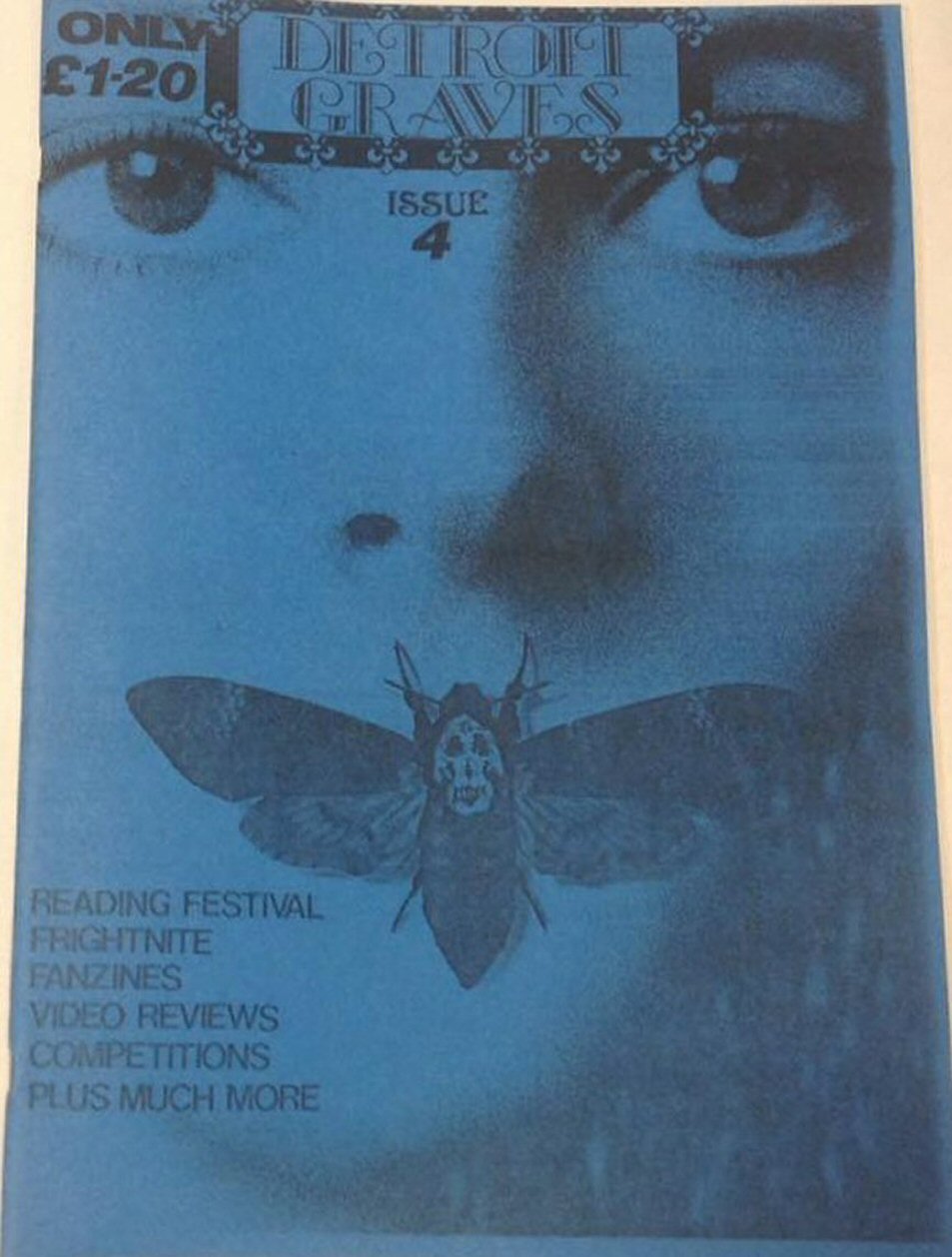 DETROIT GRAVES magazine side cover Issue 4   