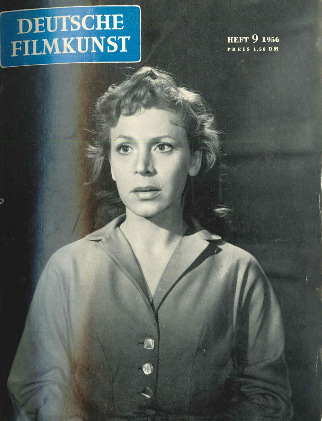 DEUTSCHE FILMKUNST magazine side cover Issue 9  1956