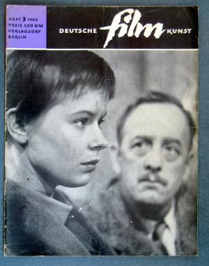 DEUTSCHE FILMKUNST magazine side cover Issue 3  1962