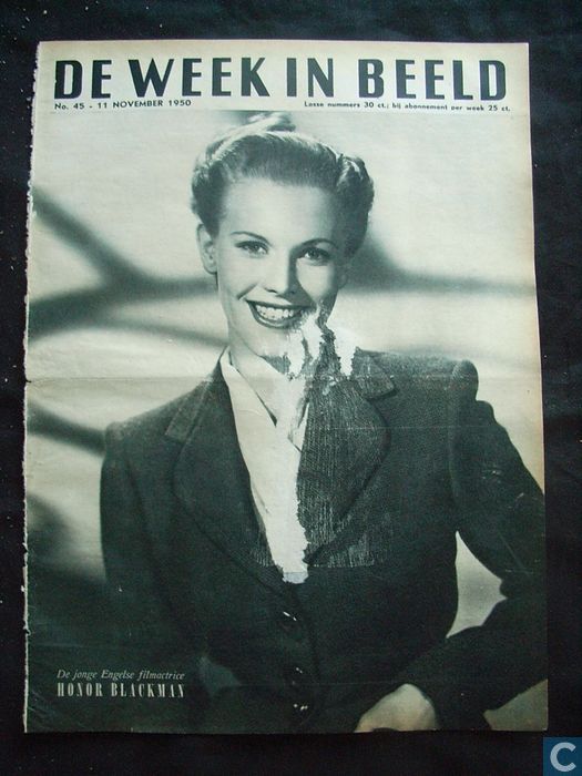 DE WEEK IN BEELD magazine cover Issue 45 11 November 1950
