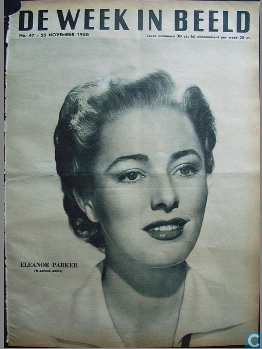 DE WEEK IN BEELD magazine side cover Issue 47 25 November 1950