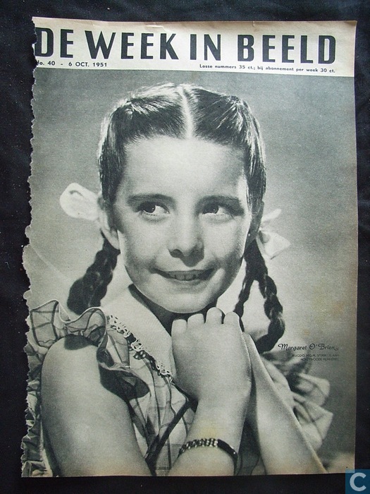 DE WEEK IN BEELD magazine side cover Issue 40 6 October 1951