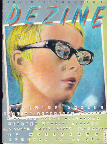 DEZINE magazine side cover Issue 2 June 1980