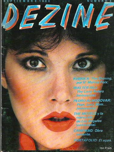 DEZINE magazine side cover Issue 4 September 1980