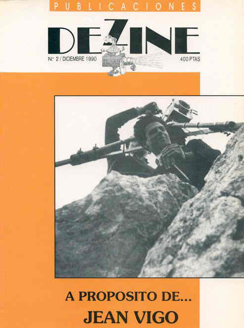 DEZINE (90s) magazine side cover Issue 2 December 1990