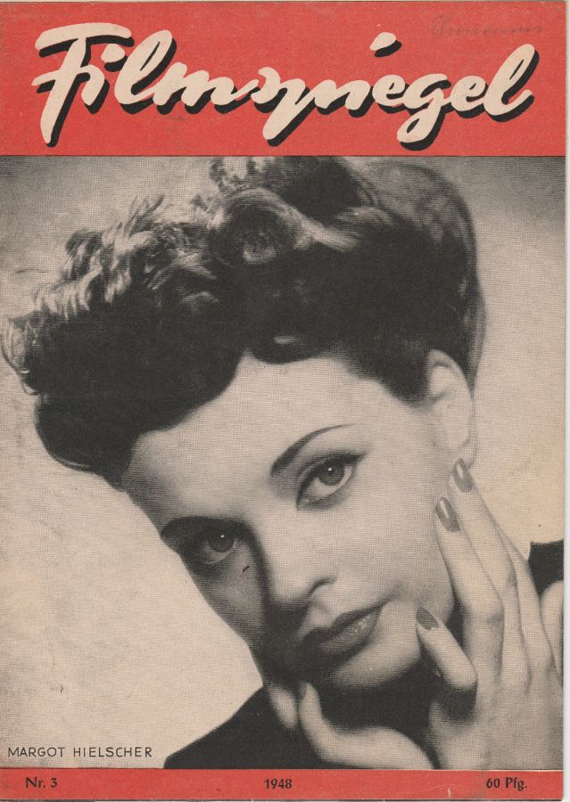 FILMSPIEGEL magazine side cover Issue 3   1948