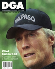 DGA magazine side cover September 2003