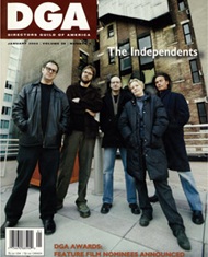 DGA magazine side cover January 2004