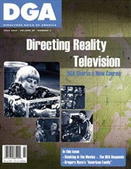 DGA magazine side cover July 2004