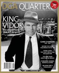 DGA magazine side cover Issue 22 Vol 6 # 4 Dec./January/February 2011